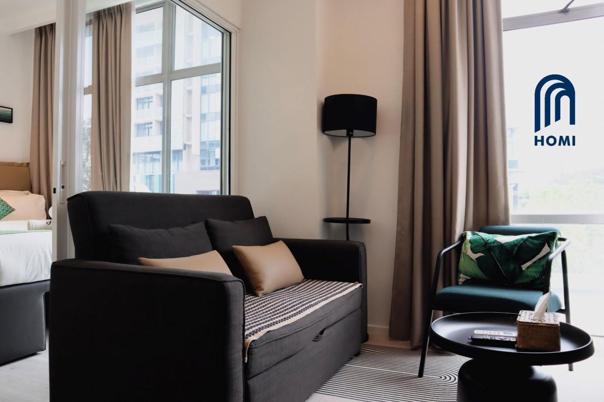 Homi Oasis 和逸绿洲 Hotell Kota Kinabalu Exteriör bild